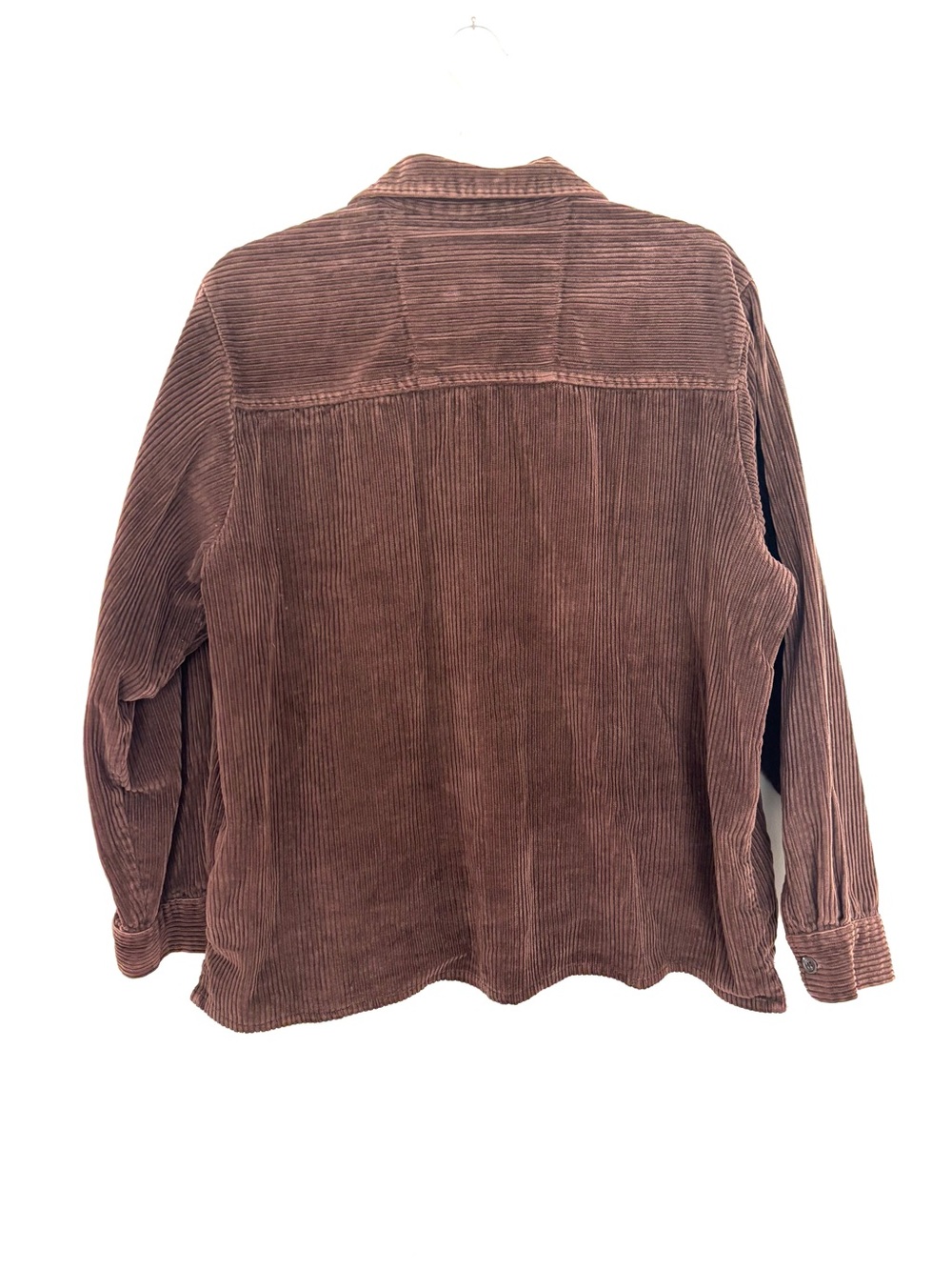 Vintage Northcrest Brown Corduroy Zip Jacket 1X (14W/16W) - Picture 3 of 7